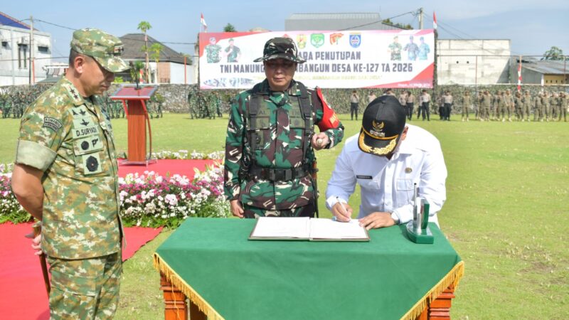 TMMD Ke-127 Ditutup, Pangdam Jaya Tekankan Semangat Gotong Royong