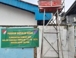 TMMD ke-127 Rampungkan Pembuatan Sumur Bor, Air Bersih Kini Lebih Mudah Diakses Warga