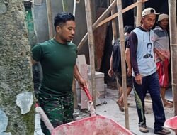 Hari ke-19 TMMD Kodim 0508/Depok, Rehab Rumah Warga Cilodong Tembus 70 Persen