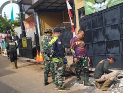 H+20: Satgas TMMD Kodim Depok Tingkatkan Infrastruktur Drainase di Sukamaju