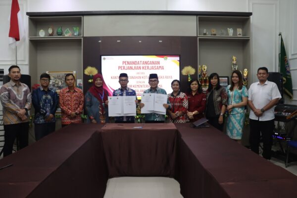 Percepat Legalitas Tanah Wakaf, Kantor Pertanahan dan Kemenag Palangka Raya Bersinergi