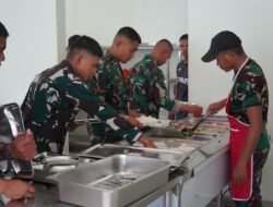 Yonif TP 806 Satya Inyomusi Modernisasi Dapur Satuan demi Pelayanan Lebih Higienis